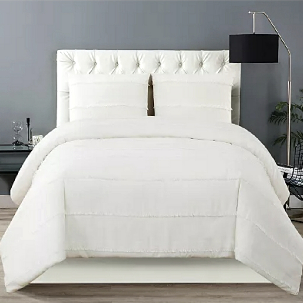 Christian Siriano Kristen Duvet Cover Set, Full/Queen